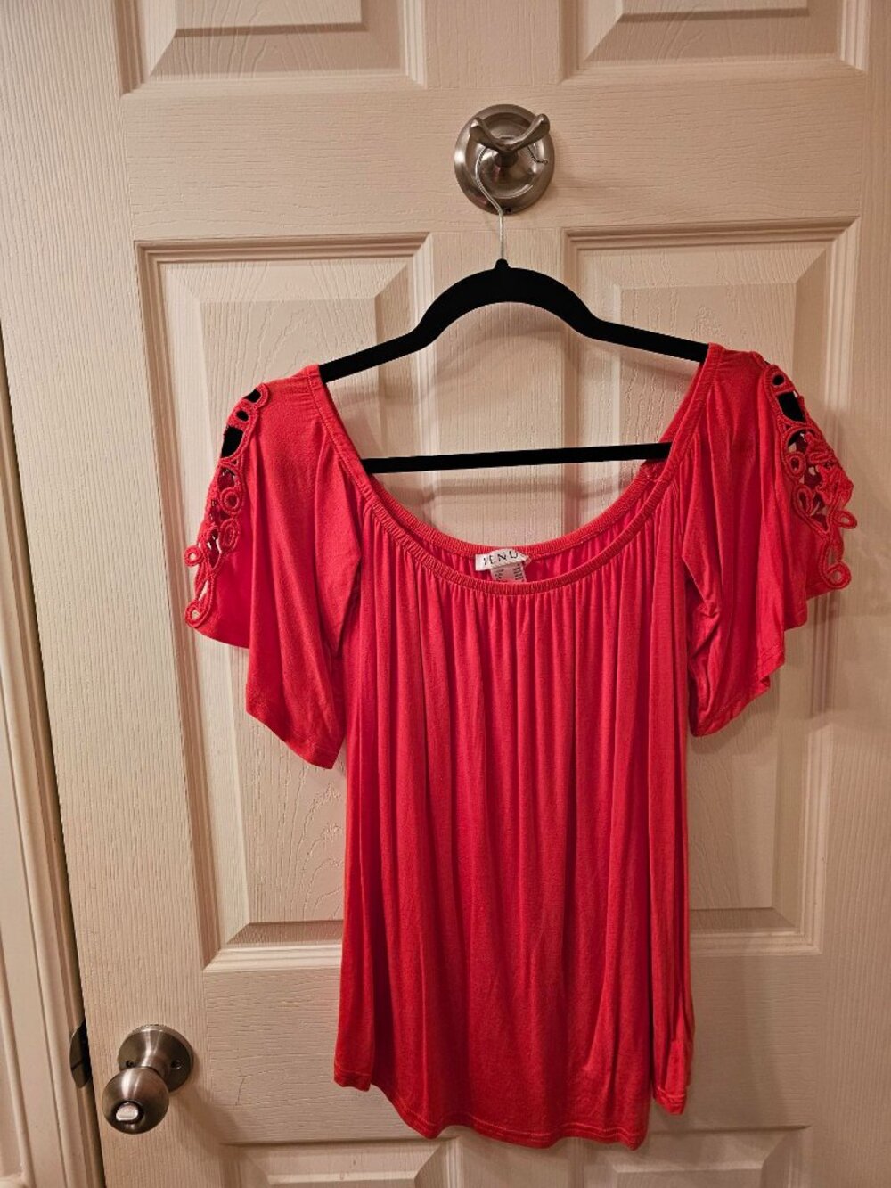 NWOT Venus Small Burnt Orange Blouse